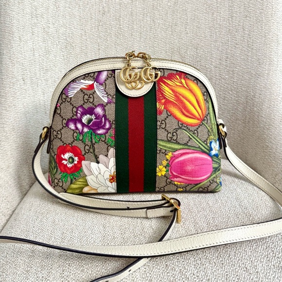 Gucci Handbags - Authentic Gucci Ophedia dome crossbody bag Flora